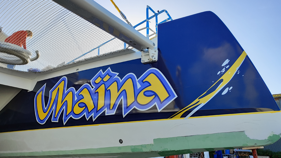 déco de la coque de Uhaina