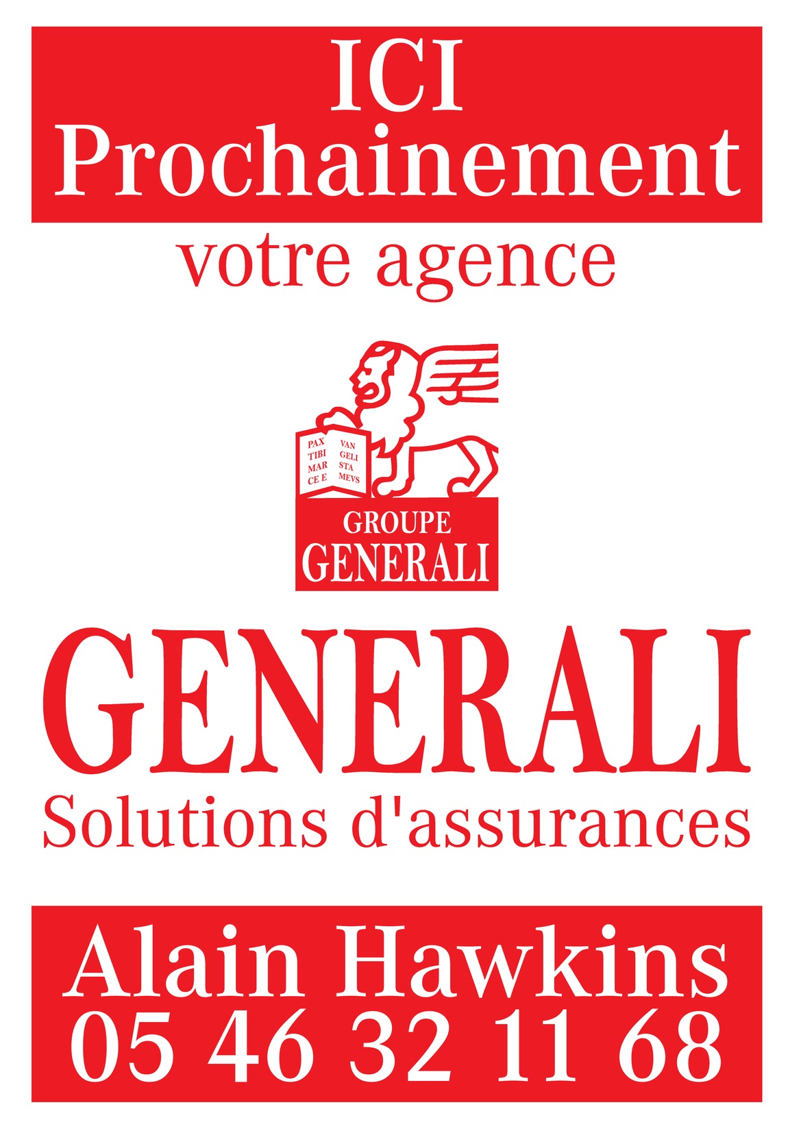 Affiche Generali