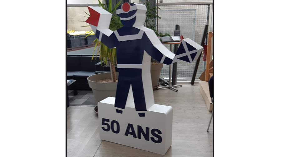 logo polystyrène 50 ans