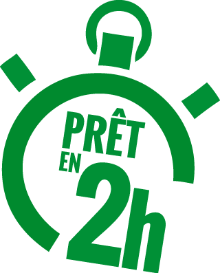 Prêt en 2 heures