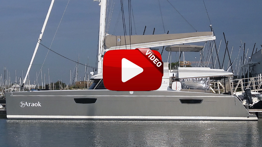 vidéo du wrapping de l'Ipanema 58 de Foutaine Pajot