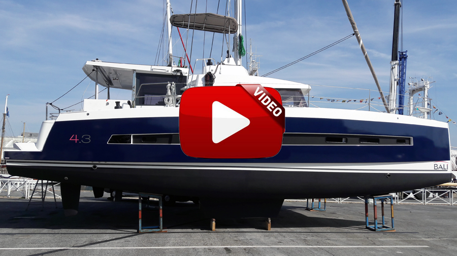 vidéo du wrapping du Bali 4.3 de Catana Group