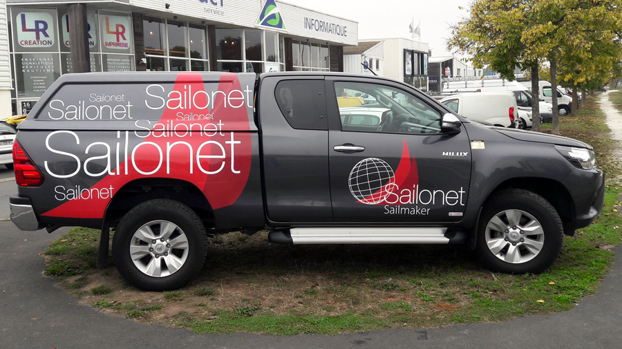 covering de la voiture de Sailonet aux Minimes à La Rochelle