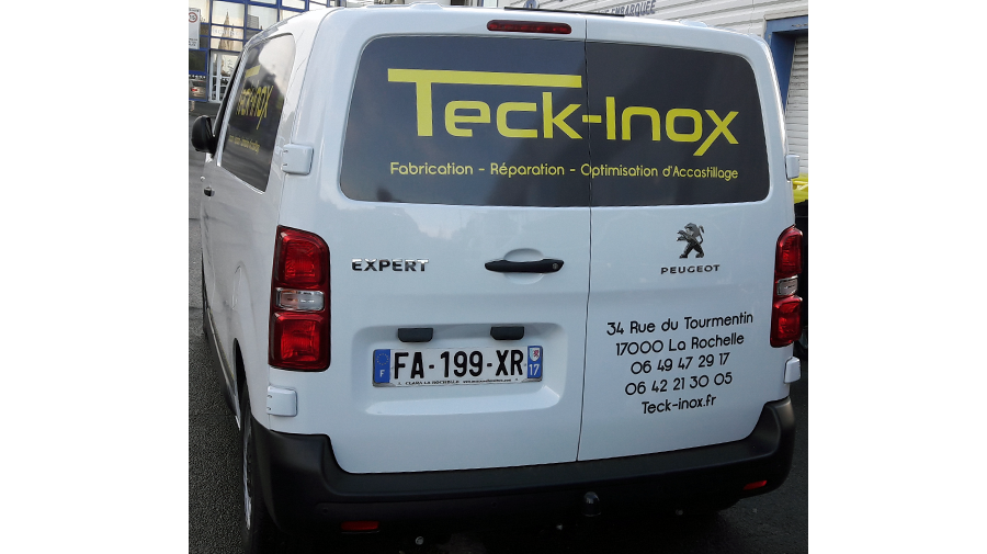 arrière Teck Inox aux Minimes à La Rochelle