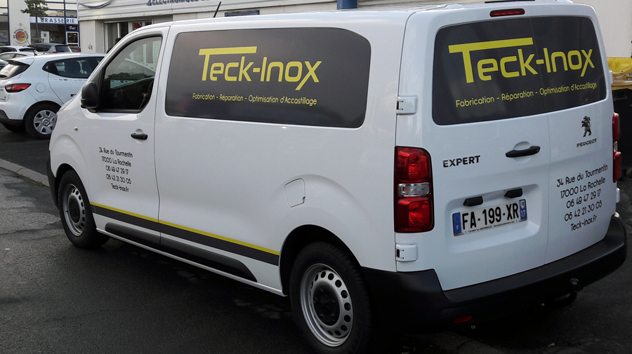 Teck Inox LA ROCHELLE CREATION VEHICULES - la voiture de Teck Inox